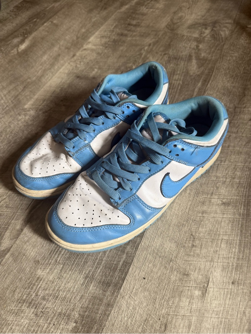 Nike SB Dunks Low Retro University Carolina Blue Sneakers Men’s 8